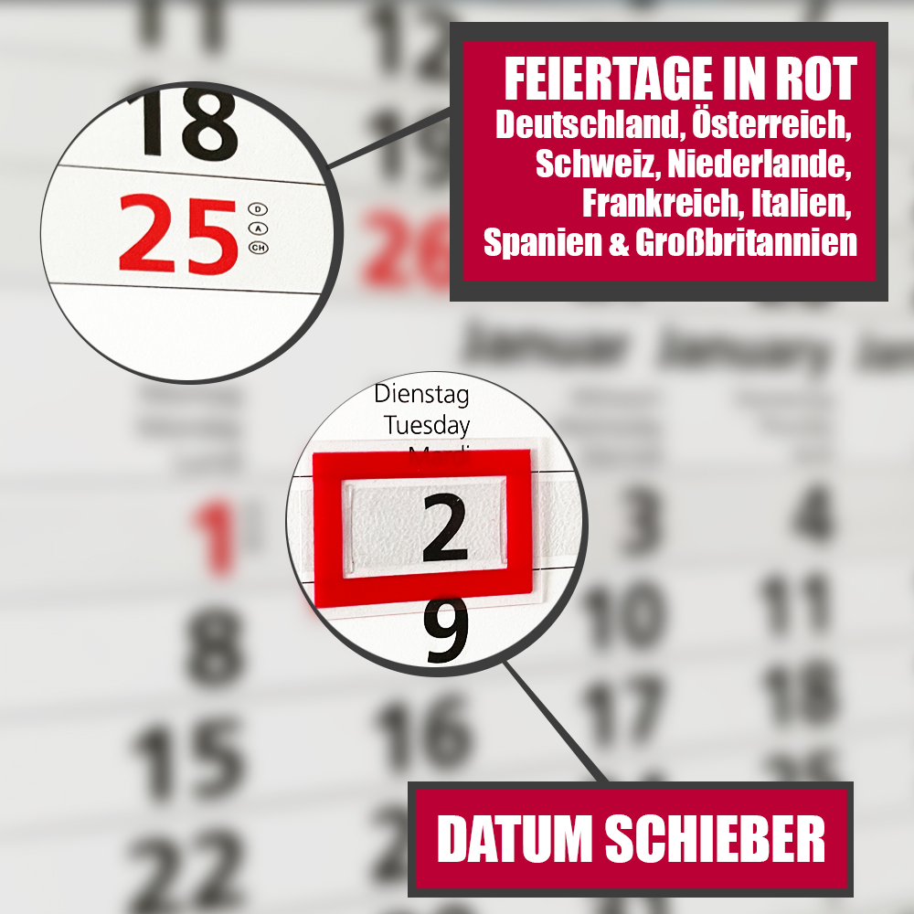cnoco Kalender, Planer