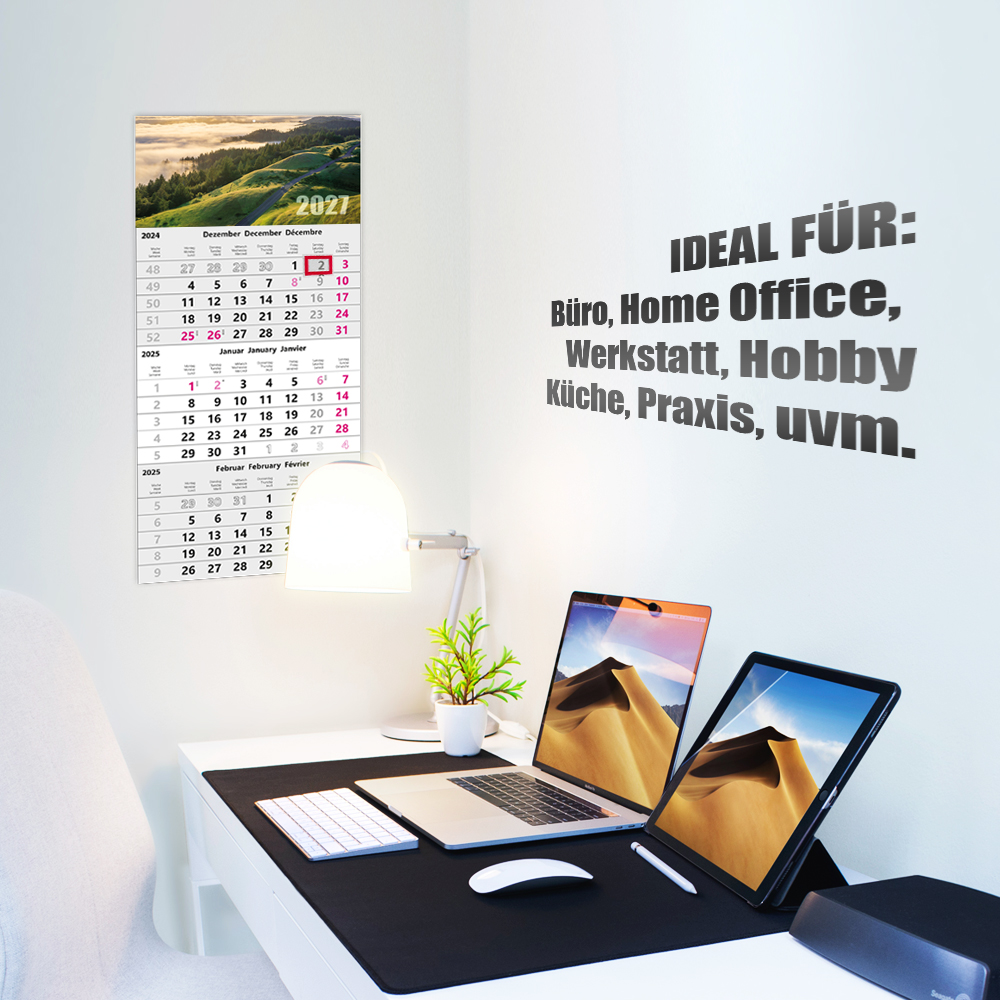 cnoco Monatskalender, Kalender, Planer